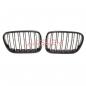 Preview: Upgrade Design Kühlergrill / Sportgrill passend für BMW X3 F25 Vor-Facelift 10-14 Hochglanz schwarz