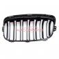 Preview: Upgrade Design Kühlergrill / Sportgrill passend für BMW 2er F45 Vor-Facelift 14-18 Hochglanz schwarz