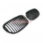Preview: Upgrade Design Kühlergrill / Sportgrill passend für BMW 7er F01 / F02 / F03 / F04 08-15 Hochglanz schwarz