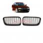 Preview: Upgrade Design Kühlergrill / Sportgrill passend für BMW 7er E38 94-01 Hochglanz schwarz