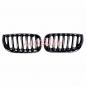 Preview: Upgrade Design Kühlergrill / Sportgrill passend für BMW X3 E83 Vor-Facelift 03-06 Hochglanz schwarz
