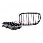 Preview: Upgrade Design Kühlergrill / Sportgrill passend für BMW 1er F20 / F21 Vor-Facelift 11-15 Matt schwarz