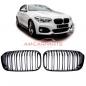 Preview: Upgrade Design Kühlergrill / Sportgrill passend für BMW 1er F20 / F21 Facelift 15-19 Hochglanz schwarz