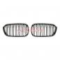 Preview: Upgrade Design Kühlergrill / Sportgrill passend für BMW 1er F20 / F21 Facelift 15-19 Matt schwarz