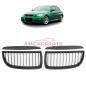 Preview: Upgrade Design Kühlergrill / Sportgrill passend für BMW 3er E90 / E91 Vor-Facelift 05-08 Matt schwarz