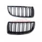 Preview: Upgrade Design Kühlergrill / Sportgrill passend für BMW 3er E90 / E91 05-08 Hochglanz schwarz