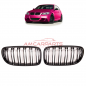 Preview: Upgrade Design Kühlergrill / Sportgrill passend für BMW 3er E90 / E91 Facelift 08-11 Matt schwarz