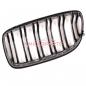 Preview: Upgrade Design Kühlergrill / Sportgrill passend für BMW 3er E90 / E91 Facelift 08-11 Matt schwarz