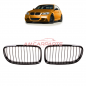 Preview: Upgrade Design Kühlergrill / Sportgrill passend für BMW 3er E90 / E91 Facelift 08-11 Hochglanz schwarz