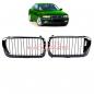 Preview: Upgrade Design Kühlergrill / Sportgrill passend für BMW 7er E38 Vor-Facelift 94-99 Hochglanz schwarz