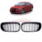 Preview: Upgrade Design Kühlergrill / Sportgrill passend für BMW 3er E46 Facelift 03-06 Matt schwarz
