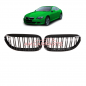 Preview: Upgrade Design Kühlergrill / Sportgrill passend für BMW 6er E63 / E64 03-10 Hochglanz schwarz