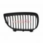 Preview: Upgrade Design Kühlergrill / Sportgrill passend für BMW 1er E81 / E87 Vor-Facelift 04-07 Matt schwarz