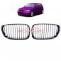 Preview: Upgrade Design Kühlergrill / Sportgrill passend für BMW 1er E81 / E82 / E87 / E88 Facelift 07-12 Hochglanz schwarz