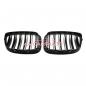 Preview: Upgrade Design Kühlergrill / Sportgrill passend für BMW 5er F07 13-17 Hochglanz schwarz