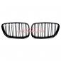 Preview: Upgrade Design Kühlergrill / Sportgrill passend für BMW 5er F07 13-17 Matt schwarz