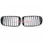 Preview: Upgrade Design Kühlergrill / Sportgrill passend für BMW 7er G11 / G12 Vor-Facelift 15-19 Matt schwarz