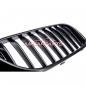 Preview: Upgrade Design Kühlergrill / Sportgrill passend für BMW 5er G30, F90 / G31 Vor-Facelift 17-20 Matt schwarz