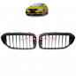 Preview: Upgrade Design Kühlergrill / Sportgrill passend für BMW 5er G30 / G31 Vor-Facelift 17-20 Hochglanz schwarz