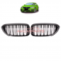 Preview: Upgrade Design Kühlergrill / Sportgrill passend für BMW 5er G30 / G31 Vor-Facelift 17-20 Hochglanz schwarz