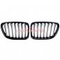 Preview: Upgrade Design Kühlergrill / Sportgrill passend für BMW X1 E84 09-15 Matt schwarz
