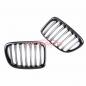 Preview: Upgrade Design Kühlergrill / Sportgrill passend für BMW X1 E84 09-15 Hochglanz schwarz
