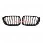 Preview: Upgrade Design Kühlergrill / Sportgrill passend für BMW X3 F25 / X4 F26 Facelift 14-17 Hochglanz schwarz