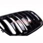 Preview: Upgrade Design Kühlergrill / Sportgrill passend für BMW X5 E53 Facelift 03-06 Hochglanz schwarz
