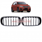 Preview: Upgrade Design Kühlergrill / Sportgrill passend für BMW X5 F15, F85 / X6 F16, F86 13-18 Hochglanz schwarz