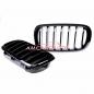 Preview: Upgrade Design Kühlergrill / Sportgrill passend für BMW X5 F15, F85 / X6 F16, F86 13-18 Hochglanz schwarz