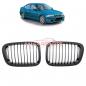 Preview: Upgrade Design Kühlergrill / Sportgrill passend für BMW 3er E46 Vor-Facelift Limousine/Touring 98-01 Matt schwarz