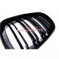 Preview: Upgrade Design Kühlergrill / Sportgrill passend für BMW X5 E53 Vor-Facelift 99-03 Hochglanz schwarz