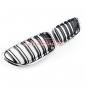 Preview: Upgrade Design Kühlergrill / Sportgrill passend für BMW 6er F12 / F13 / F06 11-18 Hochglanz schwarz / chrom