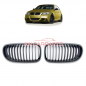 Preview: Upgrade Design Kühlergrill / Sportgrill passend für BMW 3er E90 / E91 Facelift 08-11 Matt schwarz