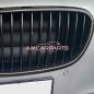 Preview: Upgrade Design Kühlergrill / Sportgrill passend für BMW 5er F10 / F11 10-18 Carbon-Optik / Hochglanz braun