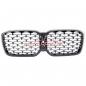 Preview: Upgrade "Teardrop" Design Kühlergrill / Sportgrill passend für BMW X3 G01, F97 / X4 G02, F98 Facelift 21+ Hochglanz schwarz