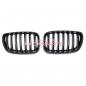 Preview: Upgrade Design Kühlergrill / Sportgrill passend für BMW X5 E53 Facelift 03-07 Matt schwarz