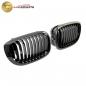 Preview: Upgrade Design Kühlergrill / Sportgrill passend für BMW 3er E46 Facelift Coupe/Cabrio 03-06 Hochglanz schwarz