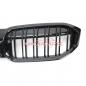 Preview: Upgrade Design Kühlergrill / Sportgrill passend für BMW 3er G20 / G21 Facelift 22+ Hochglanz schwarz