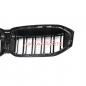 Preview: Upgrade Design Kühlergrill / Sportgrill passend für BMW 3er G20 / G21 Facelift 22+ Hochglanz schwarz