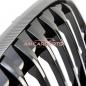 Preview: Upgrade Design Kühlergrill / Sportgrill passend für BMW X1 F48 Facelift 19-22 Carbon-Optik / Hochglanz schwarz