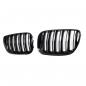 Preview: Upgrade Design Kühlergrill / Sportgrill passend für BMW X5 E53 Facelift 03-06 Hochglanz schwarz