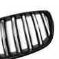 Preview: Upgrade Design Kühlergrill / Sportgrill passend für BMW X5 E53 Facelift 03-06 Hochglanz schwarz