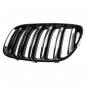 Preview: Upgrade Design Kühlergrill / Sportgrill passend für BMW X5 E53 Facelift 03-06 Hochglanz schwarz