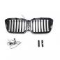 Preview: LumiFire Upgrade LED-Grill mit einer Lamelle in Schwarz glänzend passend für BMW X3 Serie G01 LCI 2021 +