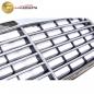 Preview: Upgrade Design Kühlergrill / Sportgrill passend für Mercedes Benz C-Klasse W202 / S202 93-00 Hochglanz schwarz / chrom