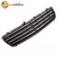 Preview: Upgrade Design Kühlergrill / Sportgrill passend für Mercedes Benz C-Klasse W203 / S203 00-07 Hochglanz schwarz / chrom