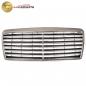 Preview: Upgrade Design Kühlergrill / Sportgrill passend für Mercedes Benz E-Klasse W124 / S124 / A124 / C124 Facelift 93-95 Hochglanz schwarz / chrom