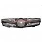 Preview: Upgrade Design Kühlergrill / Sportgrill für Mercedes Benz CLK W209 / C209 02-09 Hochglanz schwarz