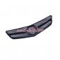 Preview: Upgrade Design Kühlergrill / Sportgrill passend für Mercedes Benz E-Klasse C207 / A207 Vor-Facelift 09-13 Hochglanz schwarz / chrom